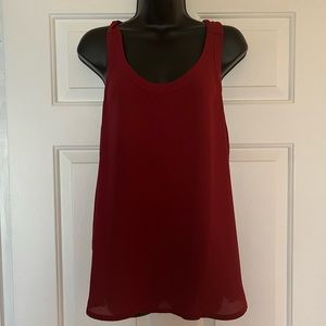 🔮Express chiffon racer back tank